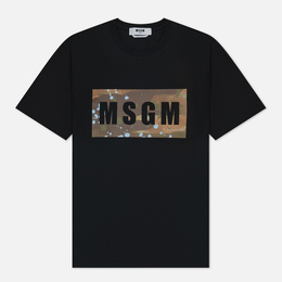 MSGM: Чёрная футболка  Box