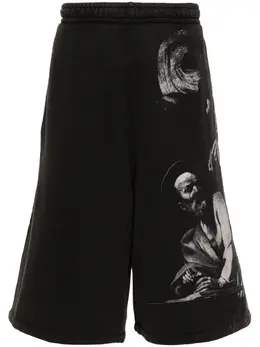 Off-White: Хлопковые шорты 