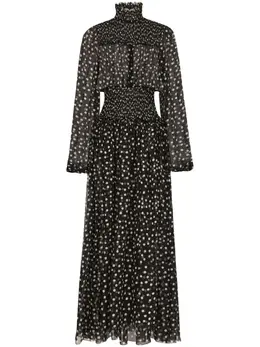 Dolce & Gabbana: Платье с принтом 