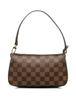 Louis Vuitton Pre-Owned: Коричневый клатч