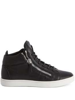 Giuseppe Zanotti: Чёрные кроссовки 