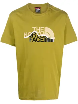 The North Face: Футболка  Cotton с принтом