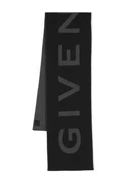 Givenchy: Чёрный шарф 