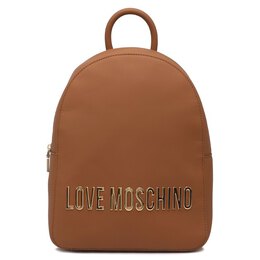 Love Moschino: Коричневая спортивная сумка 