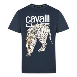 cavalli CLASS: Тёмная футболка 