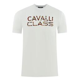 cavalli CLASS: Белая футболка 