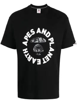 AAPE BY *A BATHING APE®: Футболка с принтом