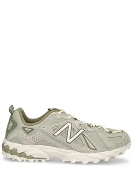 NEW BALANCE: Зелёные кроссовки 