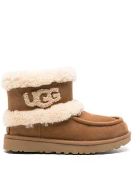 UGG: Коричневые ботинки  Ultra Mini