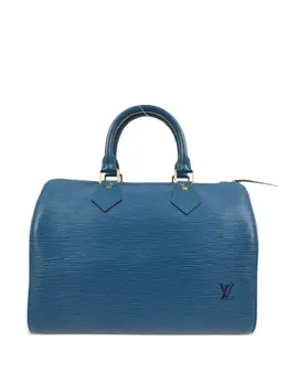 Louis Vuitton Pre-Owned: Голубая сумка