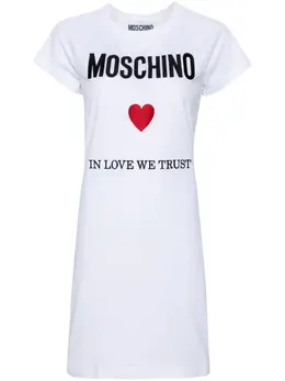 Moschino: Хлопковое платье 