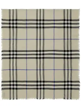 Burberry: Бежевый шарф  Vintage Check