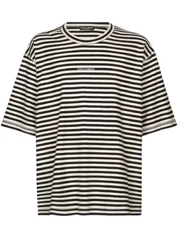 Dolce & Gabbana: Футболка  T в полоску