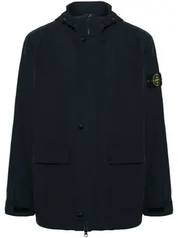 Stone Island: Куртка  Compass с капюшоном