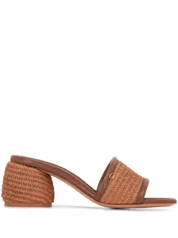 Gianvito Rossi: Коричневые сандалии 