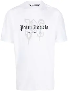 Palm Angels: Футболка с принтом 