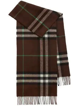 Burberry: Коричневый шарф  Vintage Check