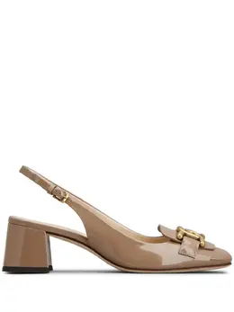 Tod's: Бежевые туфли 