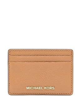 Michael Kors: Коричневый картхолдер Jet Set