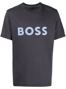 BOSS: Футболка с принтом 