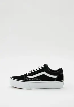 Vans: Чёрные кеды 