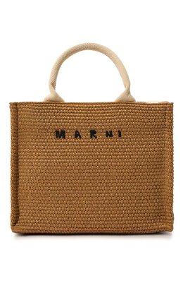 Marni: Коричневая сумка 