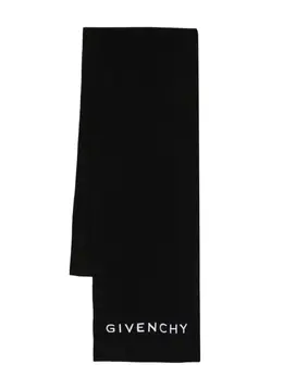 Givenchy: Чёрный шарф 