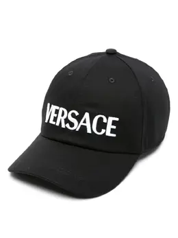Versace: Чёрная кепка 