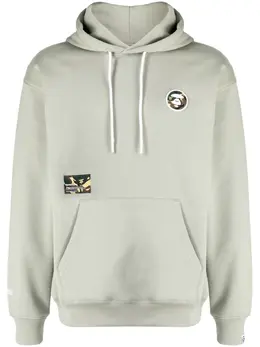 AAPE BY *A BATHING APE®: Толстовка цвета хаки 