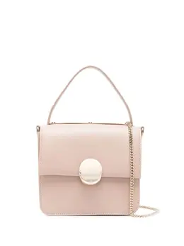 Chloé: Бежевая сумка-шоппер 