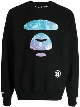 AAPE BY *A BATHING APE®: Свитшот с принтом 