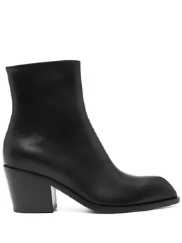 Gianvito Rossi: Чёрные ботинки 