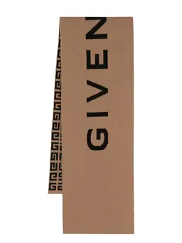 Givenchy: Коричневый шарф 