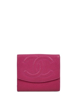 CHANEL Pre-Owned: Розовый кошелёк 