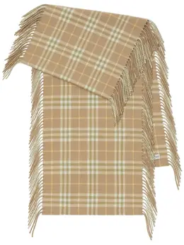 Burberry: Бежевый шарф  Vintage Check