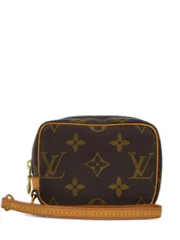 Louis Vuitton Pre-Owned: Коричневый клатч