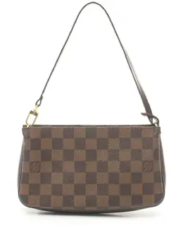 Louis Vuitton Pre-Owned: Коричневый клатч