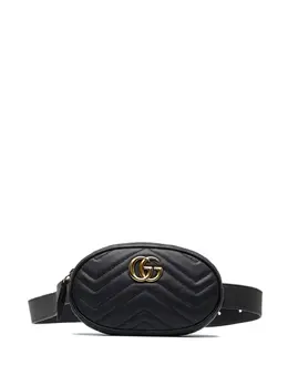 Gucci Pre-Owned: Чёрная сумка