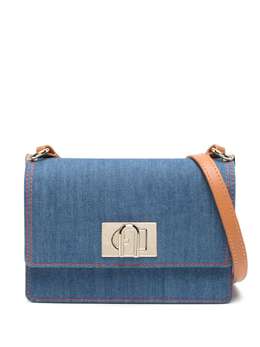 Furla: Голубая сумка 