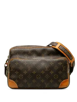 Louis Vuitton Pre-Owned: Коричневая сумка через плечо