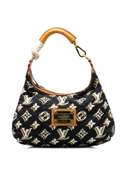 Louis Vuitton Pre-Owned: Синяя сумка-шоппер