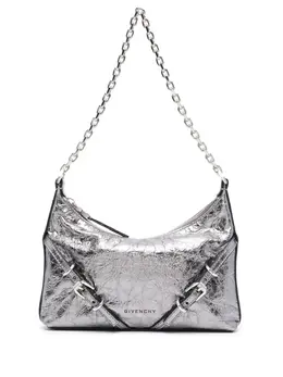 Givenchy: Серебристая сумка 