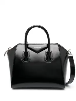 Givenchy: Чёрная сумка-шоппер  Antigona