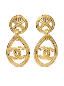 CHANEL Pre-Owned: Серьги 