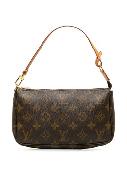 Louis Vuitton Pre-Owned: Коричневый клатч