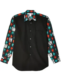 Comme Des Garçons Shirt: Рубашка с принтом 