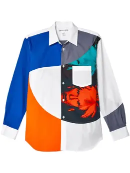 Comme Des Garçons Shirt: Рубашка с принтом 