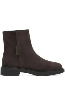 Gianvito Rossi: Коричневые ботинки 