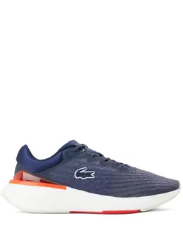 Lacoste: Голубые кроссовки 