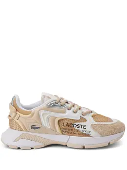 Lacoste: Бежевые кроссовки 